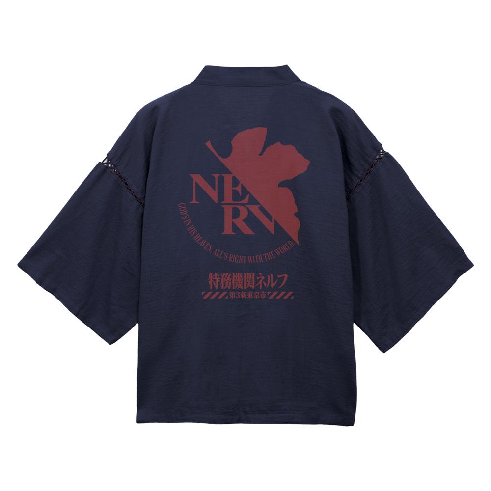 EVANGELION（新世紀福音戰士） NERV 甚平 藏青色 XL~XXL碼