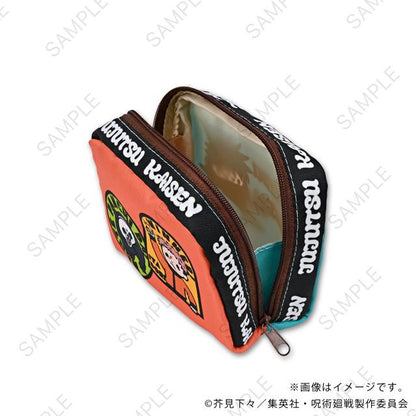 咒術回戰（咒術回戰） ビィズニィズ 盒式化妝包D 虎杖・伏黒・パンダ