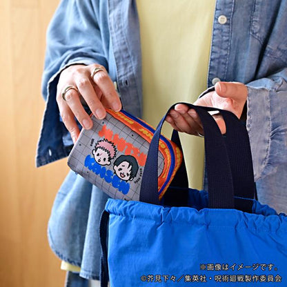 呪術廻戦（咒術回戰） ビィズニィズ 盒式化妝包A 虎杖・伏黒・乙骨・脹相