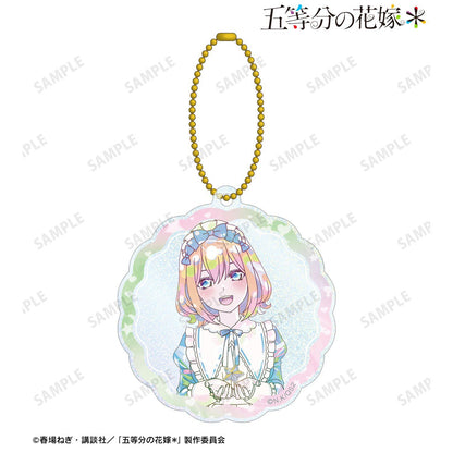 五等分の花嫁（五等分的新娘） 描き下ろし 中野四葉 星空女僕ver. Ani-Art KAWAII label 閃粉亞克力鑰匙扣