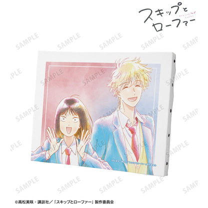 《跳躍和樂福鞋》 巖倉美津未&志摩聰介 Ani-Art aqua label F0號畫布板 ver.A