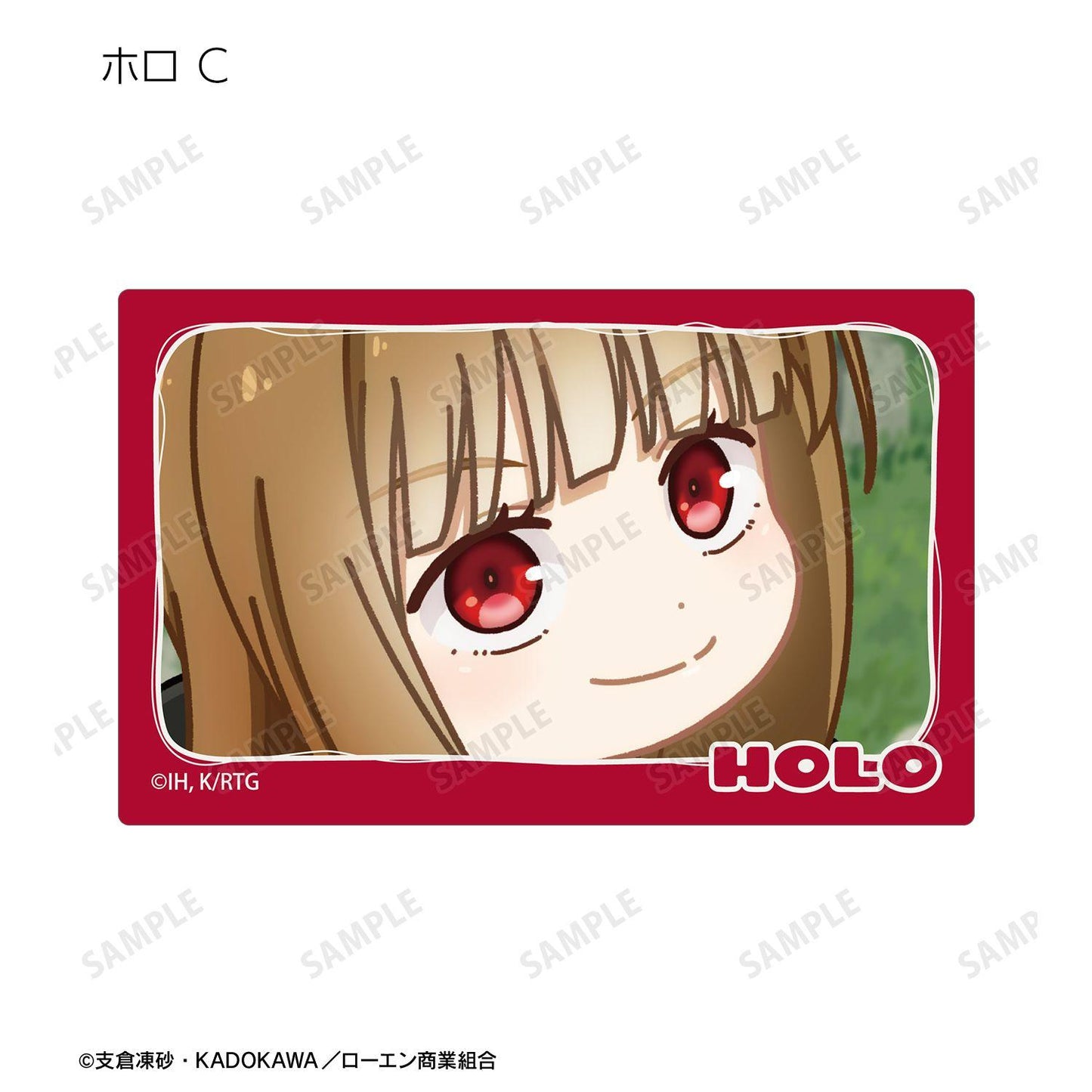 狼と香辛料 MERCHANT MEETS THE WISE WOLF 交易 ゆるコマ 卡片貼紙 10包入