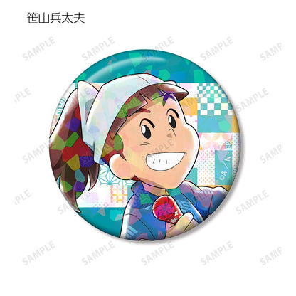 忍者亂太郎 描き下ろし みんなで商いver. 第二彈 鐳射徽章 ver.B（9個裝）