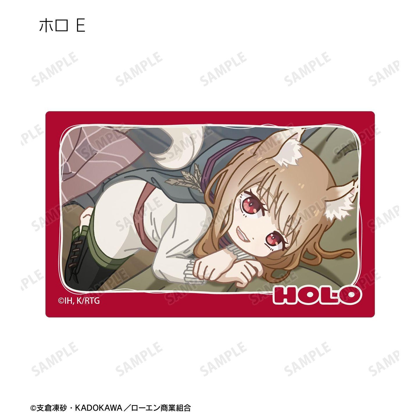 狼と香辛料 MERCHANT MEETS THE WISE WOLF 交易 ゆるコマ 卡片貼紙 10包入