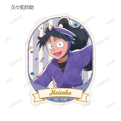 《忍者亂太郎》 描き下ろし みんなでレッツダンス！の段ver. 異形貼紙 8枚入