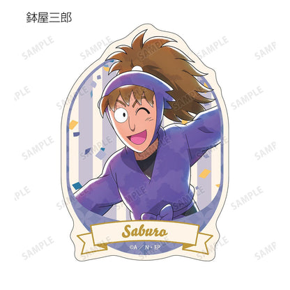《忍者亂太郎》 描き下ろし みんなでレッツダンス！の段ver. 異形貼紙 8枚入