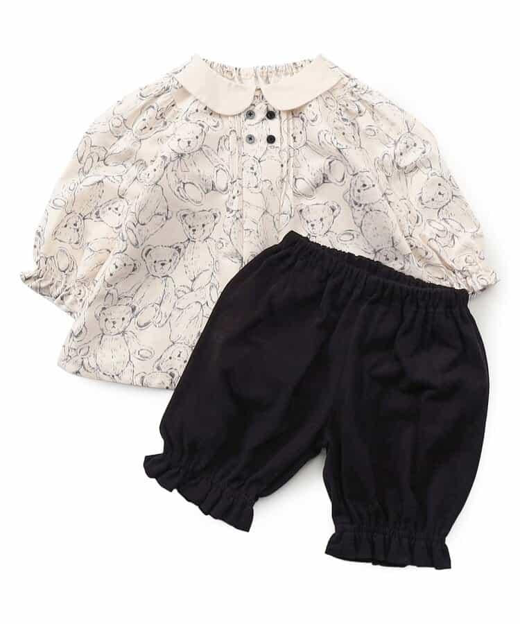 【鏈接】小熊花朵 圓領連體衣