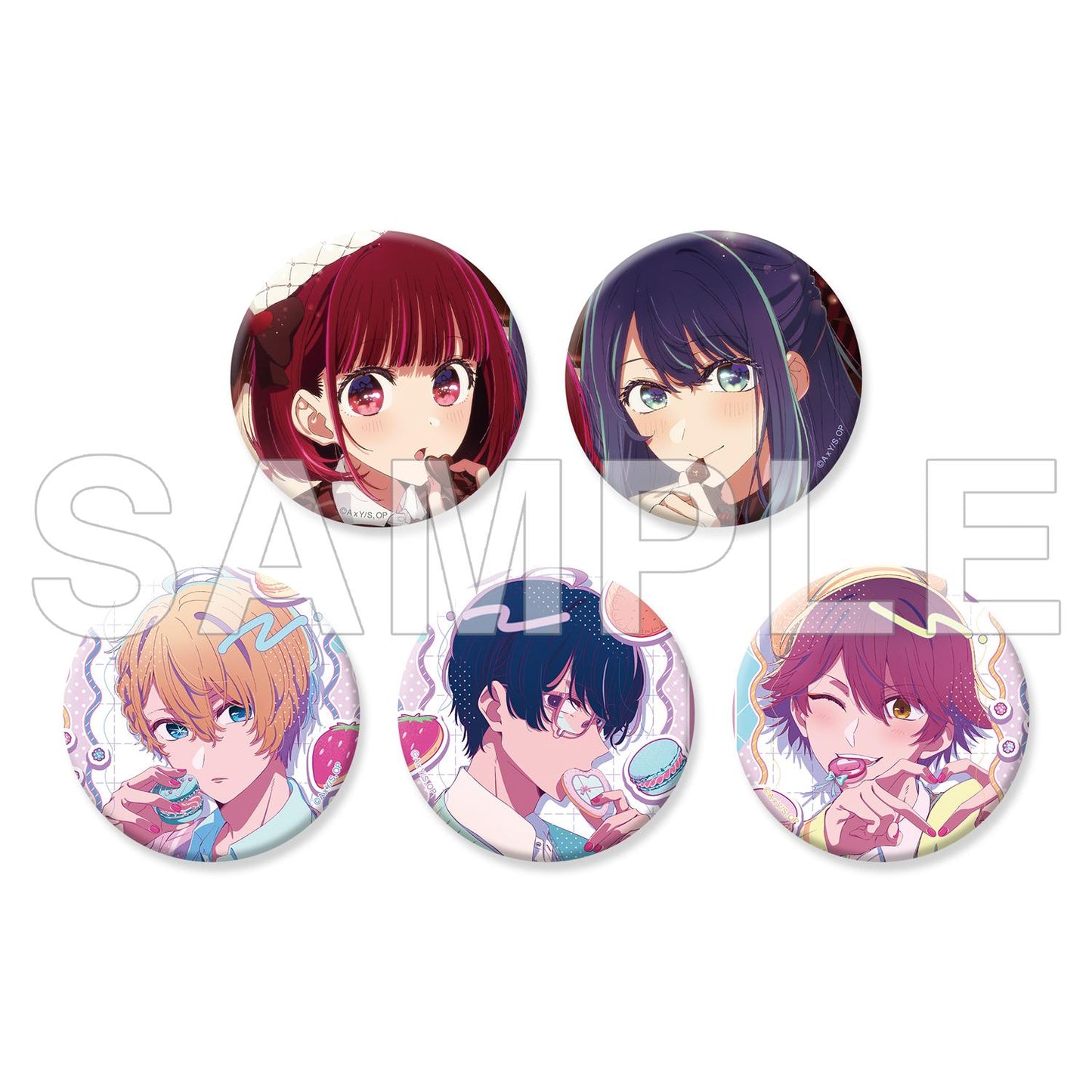《我推的孩子》_缶バッジ＋ The 19th 【コンプリートBOX／5パック入り】