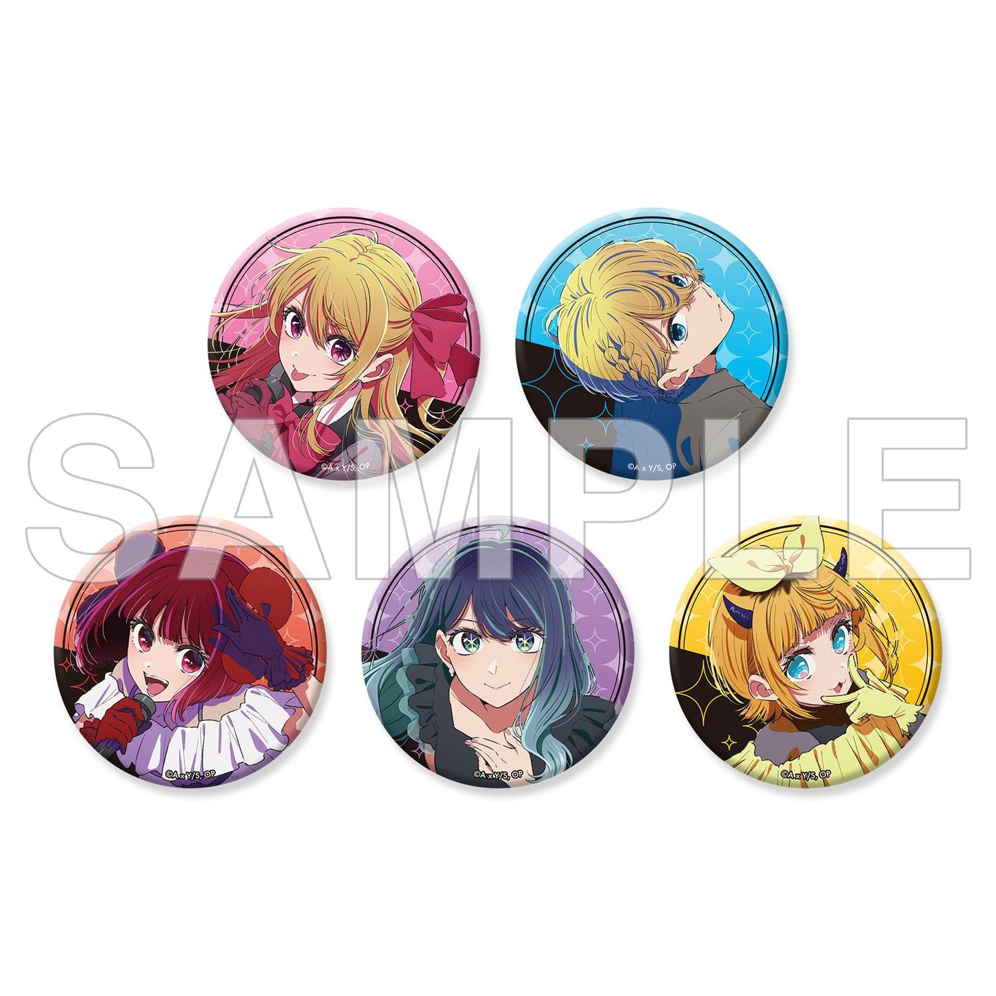 《我推的孩子》_缶バッジ＋ The 17th 【コンプリートBOX／5パック入り】