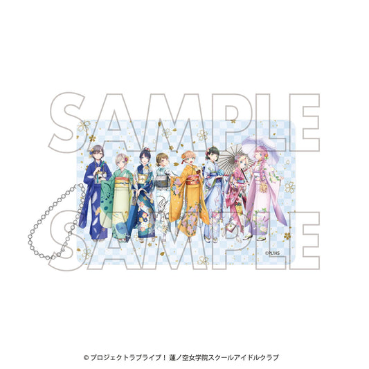 ラブライブ！蓮ノ空女學院スクールアイドルクラブ（LoveLive! 蓮之空女學院學園偶像俱樂部） 加賀友禪聯名 第三彈 集合插畫 卡包