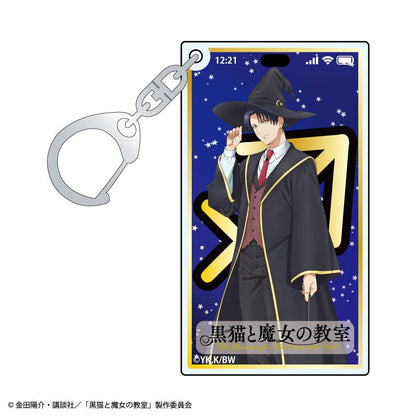黒貓と魔女の教室（黑貓與魔女的教室） 手機屏幕風亞克力鑰匙扣 【BOX裝／14個入】