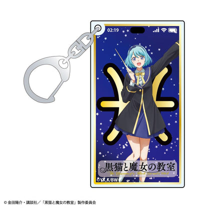 黒貓と魔女の教室（黑貓與魔女的教室） 手機屏幕風亞克力鑰匙扣 【BOX裝／14個入】