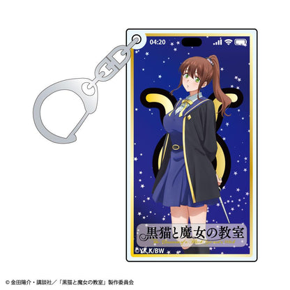 黒貓と魔女の教室（黑貓與魔女的教室） 手機屏幕風亞克力鑰匙扣 【BOX裝／14個入】