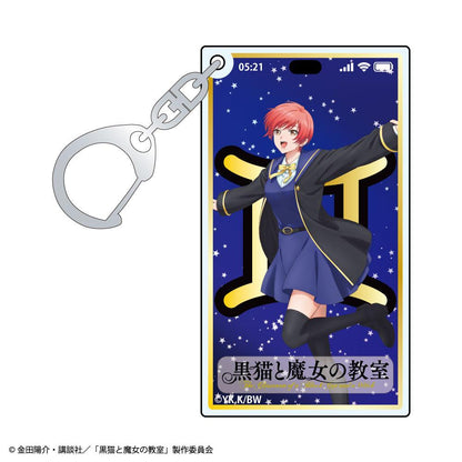 黒貓と魔女の教室（黑貓與魔女的教室） 手機屏幕風亞克力鑰匙扣 【BOX裝／14個入】