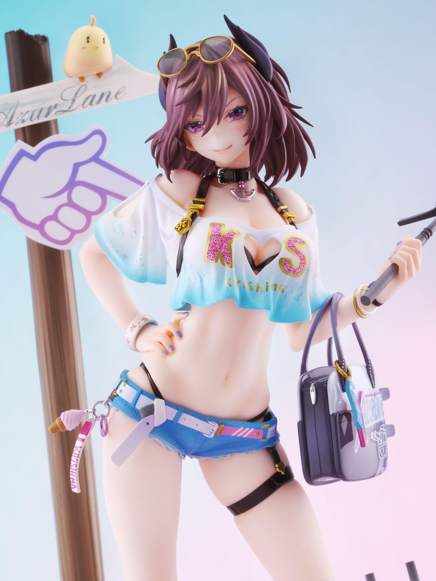 碧藍航線 霧島 ブレイブリーサマー 1/7 手辦