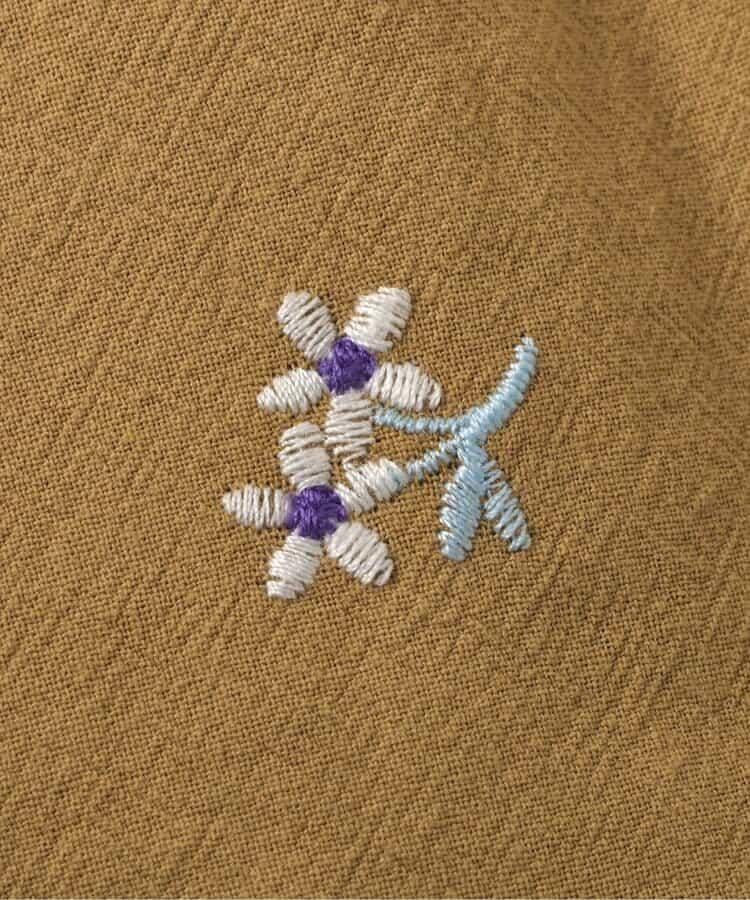 花朵愛心刺繡束腰上衣（可成套搭配）