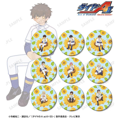 鑽石王牌 actⅡ（鑽石王牌 actⅡ） -Second Season- トレーディング Botania 磨砂徽章（整盒/9包入）