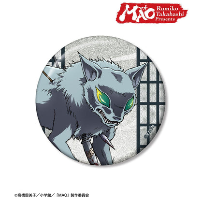 MAO_貓鬼 75mm 閃粉徽章