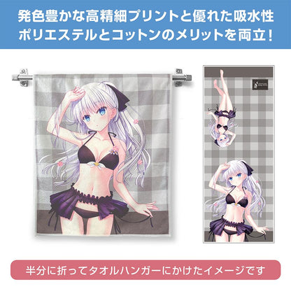 Summer Pockets REFLECTION BLUE 鳴瀨白羽 泳裝Ver. 混合面巾