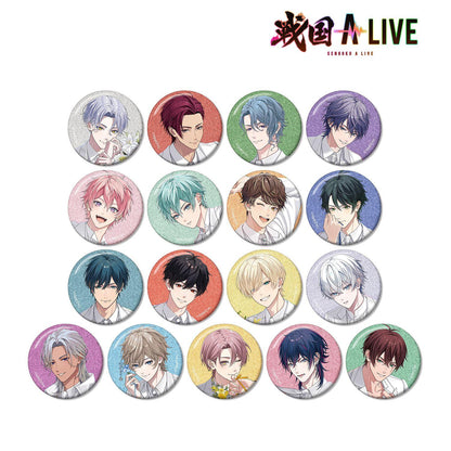 戦國 A LIVE 3週年衣裝ver. 閃光徽章 盲盒（整盒/17個裝）