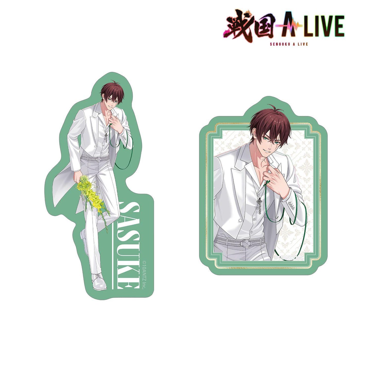 戰國 A LIVE 猿飛佐助 3週年衣裝ver. 異形貼紙2件套