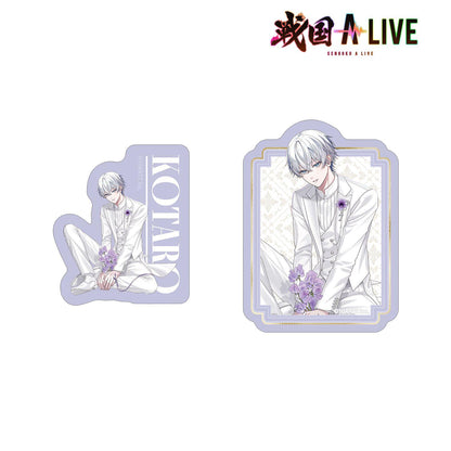 戰國 A LIVE 描き下ろし 風魔小太郎 3週年衣裝ver. 異形貼紙2件套