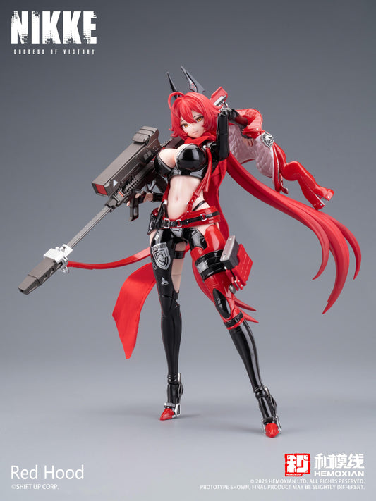 勝利女神:NIKKE 紅頭罩 1/12塑料拼裝模型