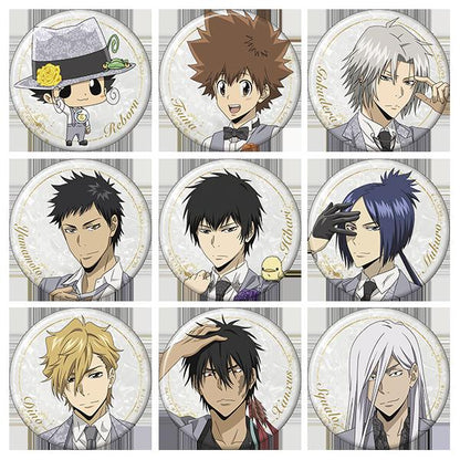 家庭教師ヒットマン REBORN！（家庭教師HITMAN REBORN!） 大理石風角色徽章收藏 ～正裝風格～ 【BOX／9包入】