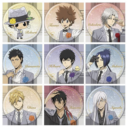 家庭教師ヒットマン REBORN！（家庭教師HITMAN REBORN!） 大理石風角色徽章收藏 ～正裝風格～ 【BOX／9包入】