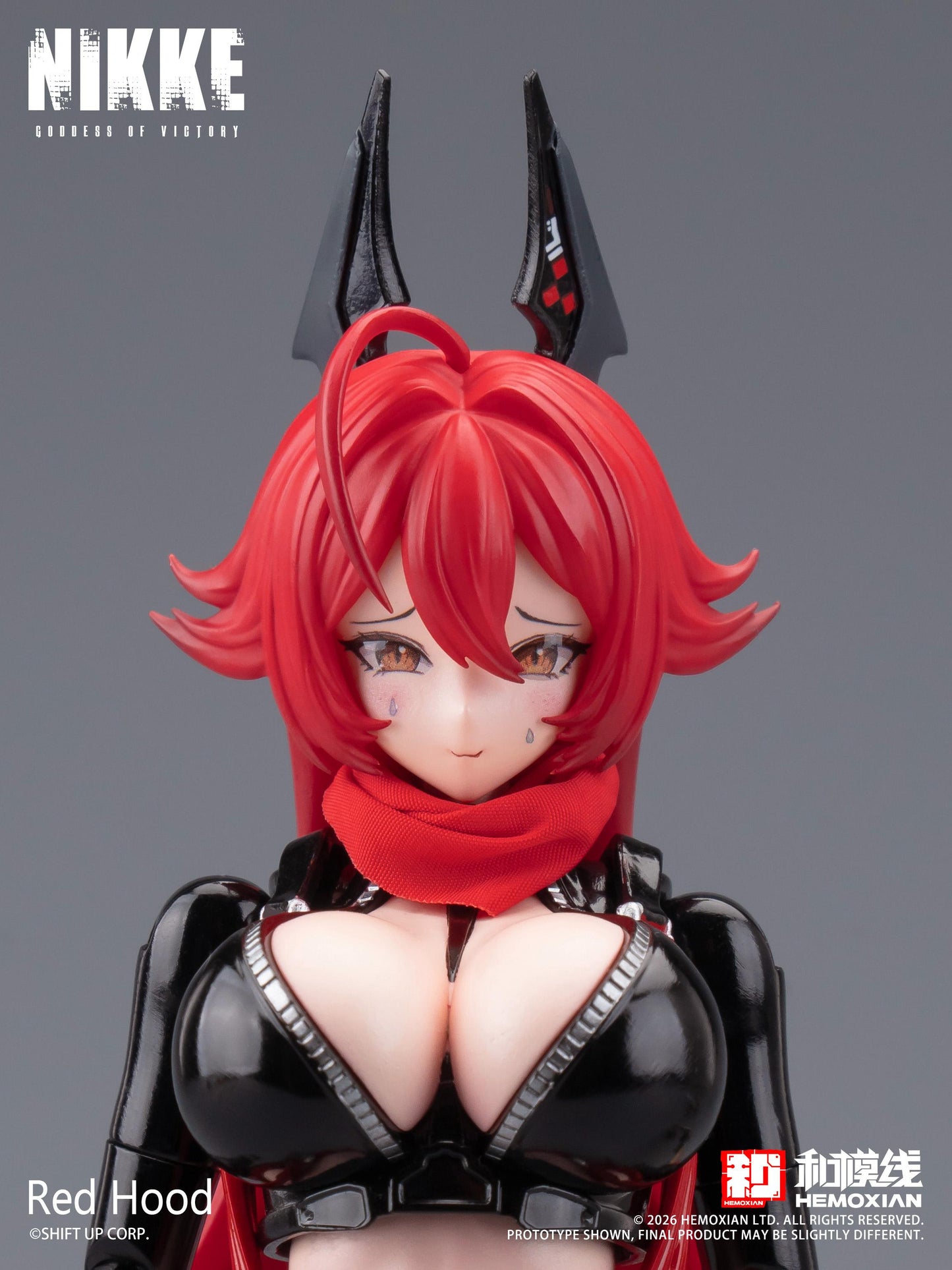 勝利女神:NIKKE 紅頭罩 1/12塑料拼裝模型