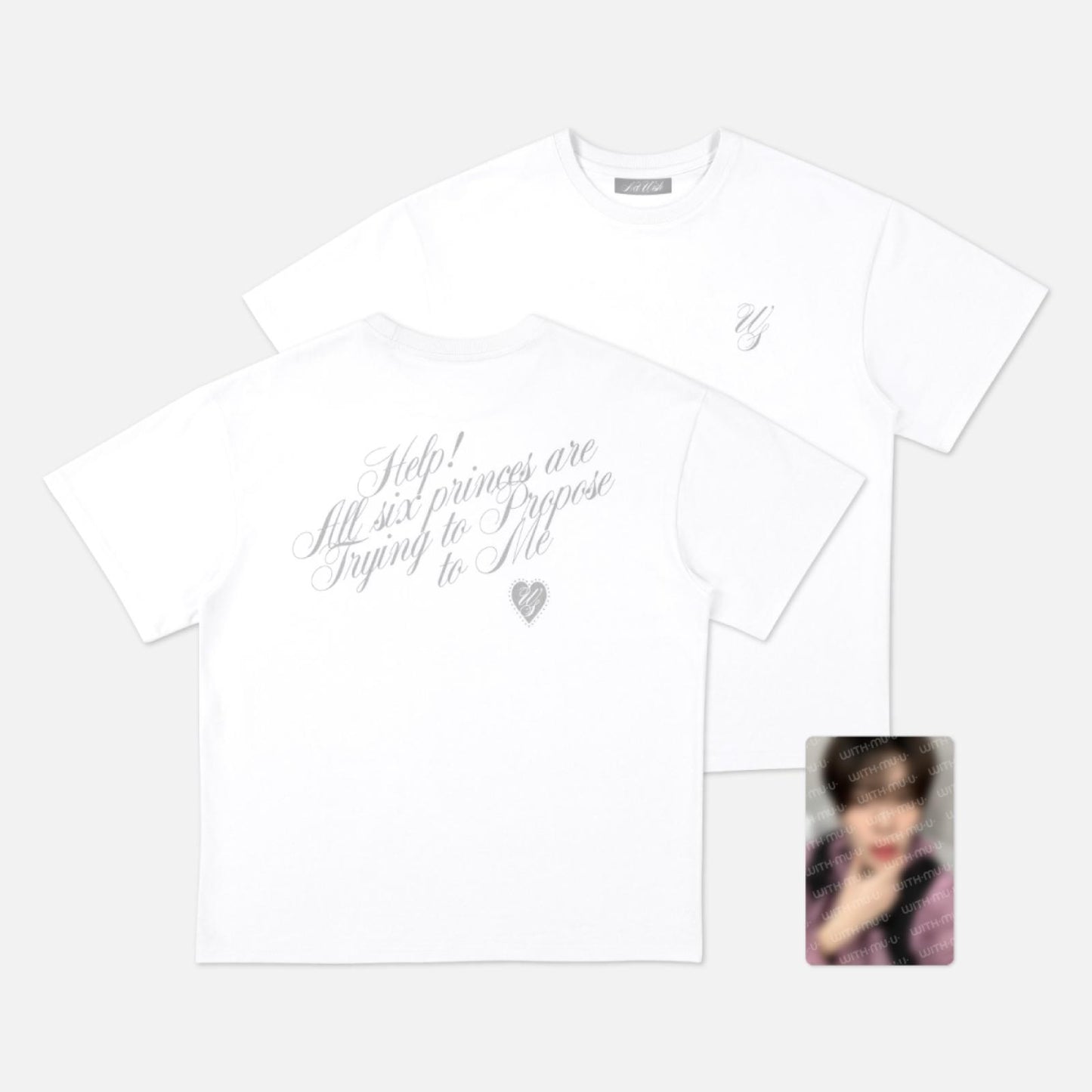 NCT WISH SION Tシャツ フォトカード套裝 / 2026 NCT WISH FANMEETING_6人の王子様にプロポーズされたら困っちゃうんだけど