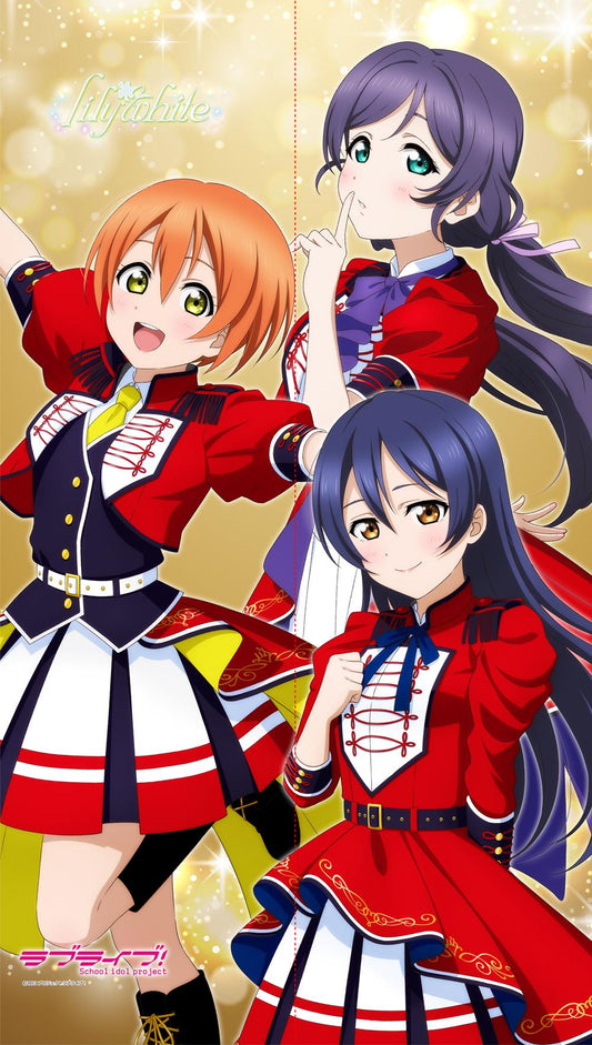 ラブライブ！（LoveLive!） lily white 多功能門簾掛毯