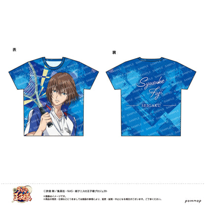 新テニスの王子様（新網球王子） 青學 不二週助 全幅印花T恤 D款