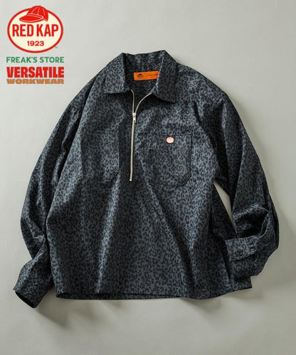 RED KAP × FREAK'S STORE 聯名 半拉鍊套頭長袖襯衫