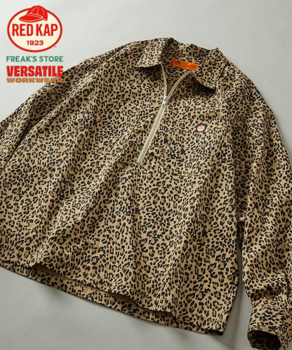 RED KAP × FREAK'S STORE 聯名 半拉鍊套頭長袖襯衫
