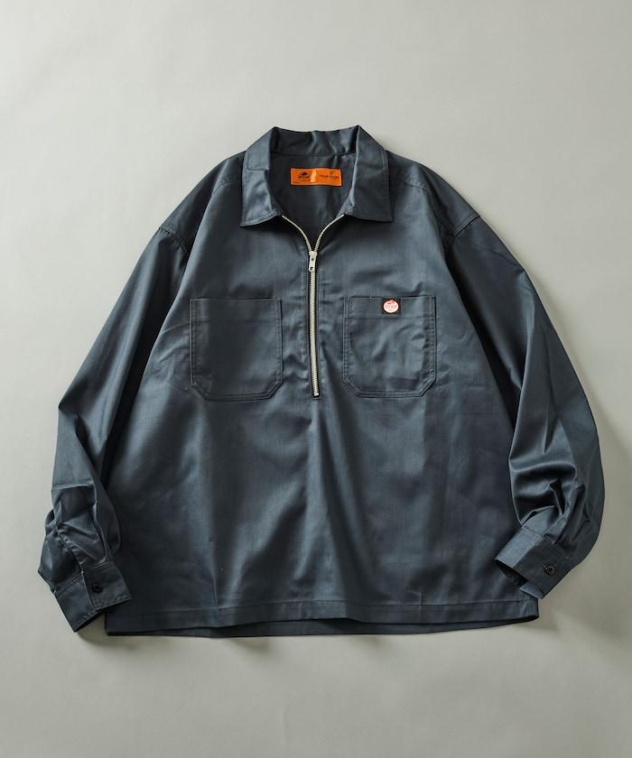 RED KAP × FREAK'S STORE 聯名 半拉鍊套頭長袖襯衫