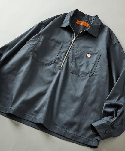 RED KAP × FREAK'S STORE 聯名 半拉鍊套頭長袖襯衫