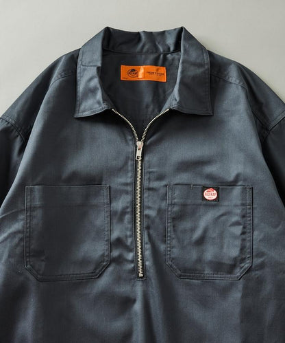 RED KAP × FREAK'S STORE 聯名 半拉鍊套頭長袖襯衫