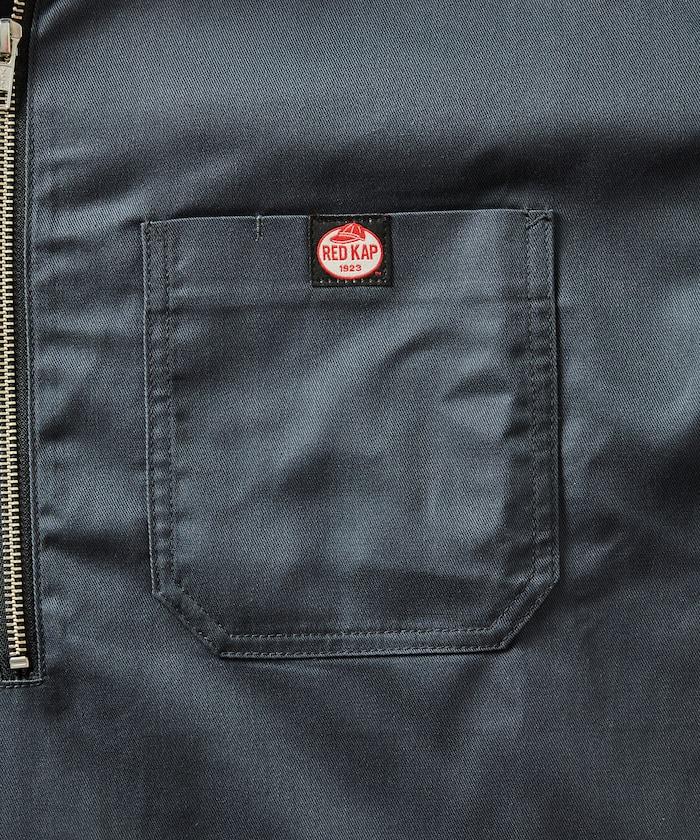 RED KAP × FREAK'S STORE 聯名 半拉鍊套頭長袖襯衫