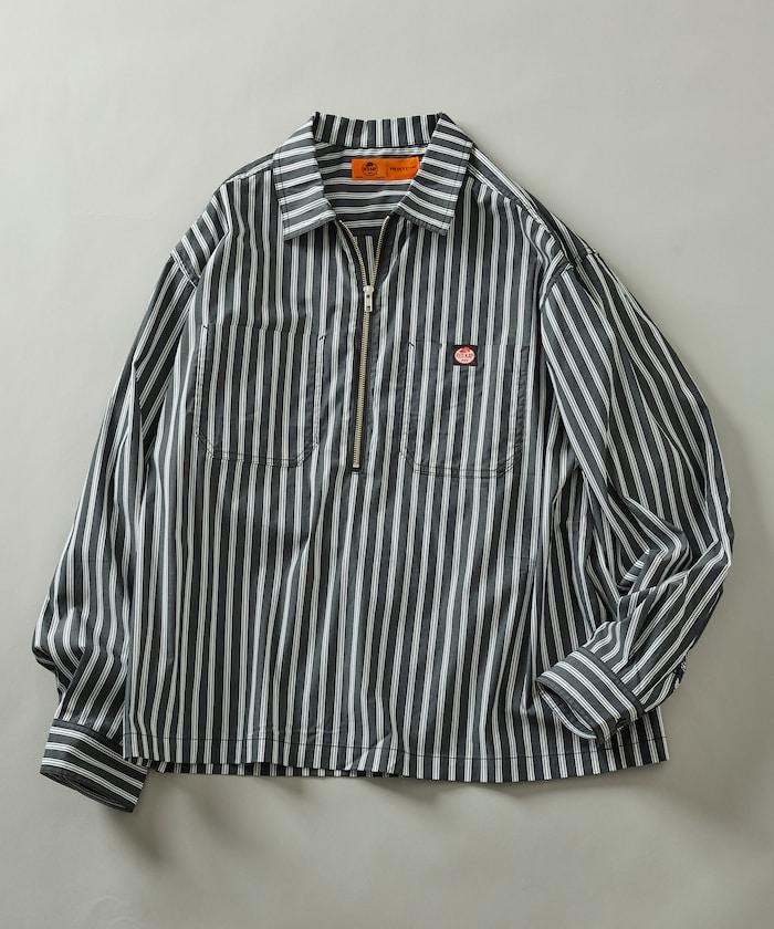 RED KAP × FREAK'S STORE 聯名 半拉鍊套頭長袖襯衫