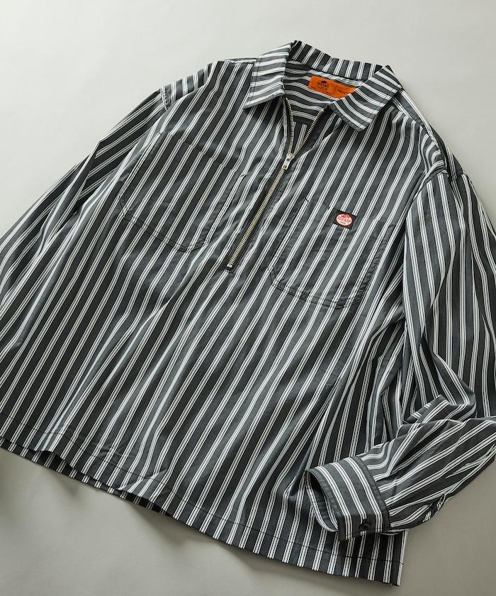 RED KAP × FREAK'S STORE 聯名 半拉鍊套頭長袖襯衫
