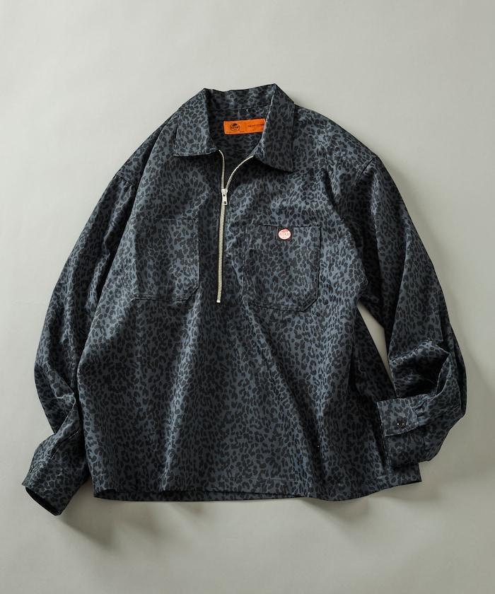 RED KAP × FREAK'S STORE 聯名 半拉鍊套頭長袖襯衫