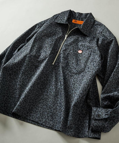 RED KAP × FREAK'S STORE 聯名 半拉鍊套頭長袖襯衫
