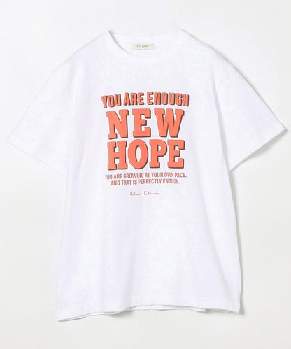 HOPE 標語印花 T恤