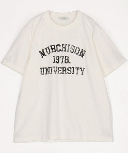 vintage college logo TEE
