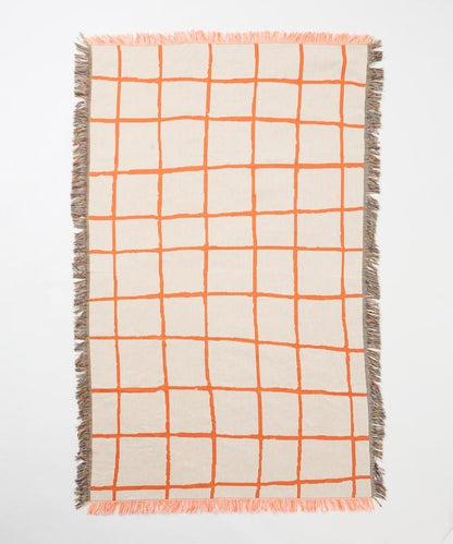 JACQUARD HOME THROWKET 提花編織 多功能蓋毯