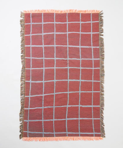 JACQUARD HOME THROWKET 提花編織 多功能蓋毯