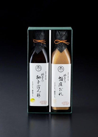 料亭柚子醋芝麻醬禮盒
