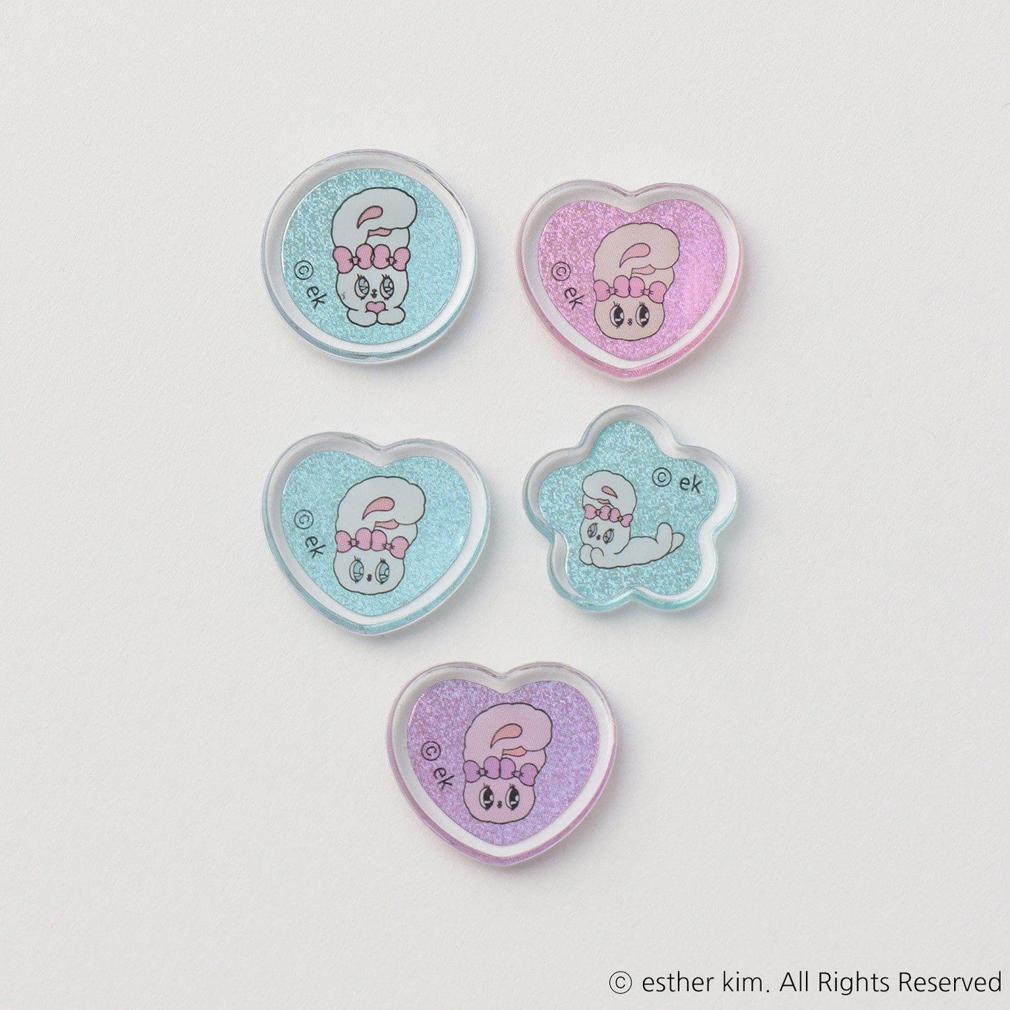 eSTHeRBUNNY 彈珠風貼紙