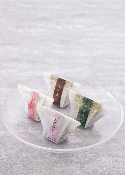 【木箱】大和緣 8個裝組合（花道明寺・葛茜・葛小倉・葛抹茶）